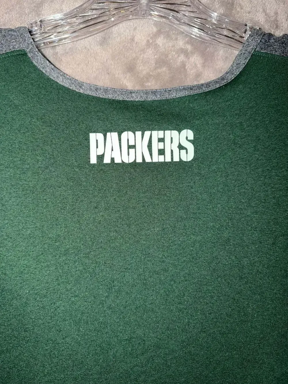 Nike Green Bay Packers Hurry Up Women's Dri-FIT NFL Racerback Tank Top Size L